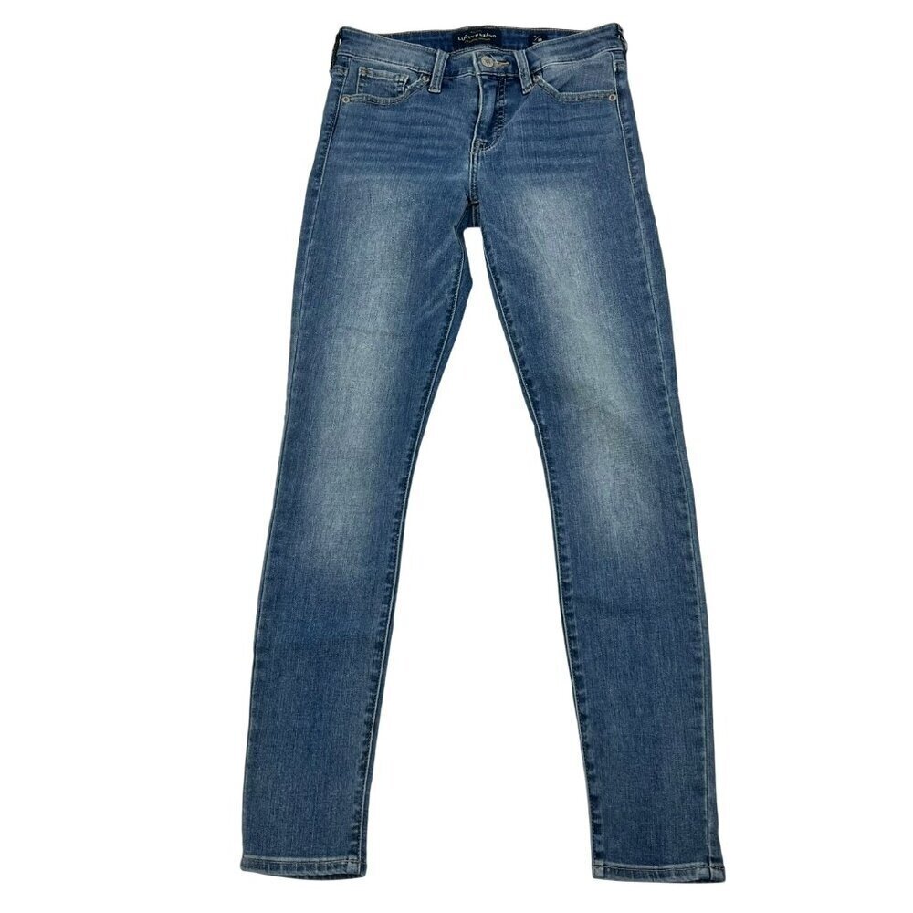 Lucky Brand Women’s Ava Skinny Jeans Low Rise Size 0/25